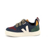 VEJA Small V-10 Suede (Toddler) Multicolor/Nautico Unisex EU 26 (US 9.5 Toddler) M