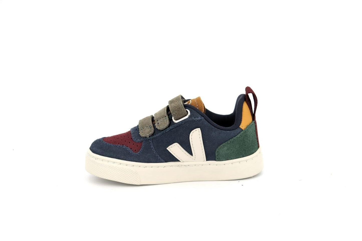 VEJA Small V-10 Suede (Toddler) Multicolor/Nautico Unisex EU 26 (US 9.5 Toddler) M