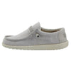 Hey Dude Men’s Wally Chambray Grey Size 11 | Men’s Shoes | Men's Lace Up Loafers | Comfortable & Light-Weight