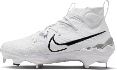 Nike Alpha Huarache NXT Men's Baseball Cleats White/Wolf Grey/Pure Platinum/Black Style: DJ6517-100 (us_Footwear_Size_System, Adult, Men, Numeric, Medium, Numeric_11_Point_5)