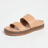 Madewell Women's Preston Sporty Slides, Desert Camel, Tan, 5.5 Medium US