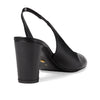 Stuart Weitzman Women's Vida 75 Slingback Pump, Black, 10