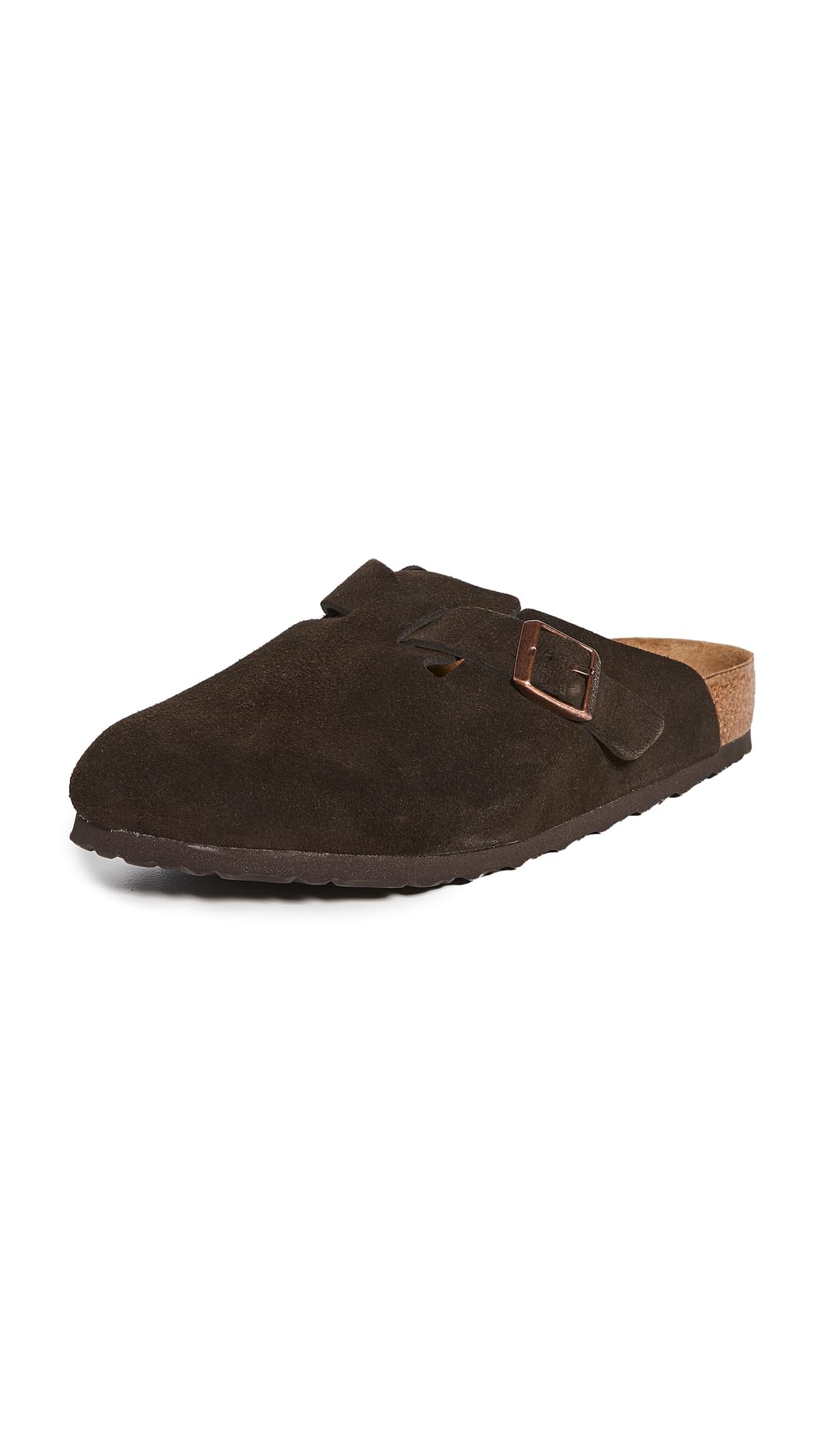 Birkenstock Boston Clog,Mocha Suede,36 M EU