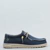 Hey Dude Men's Wally Braided Slippers, Blue, 10 Men