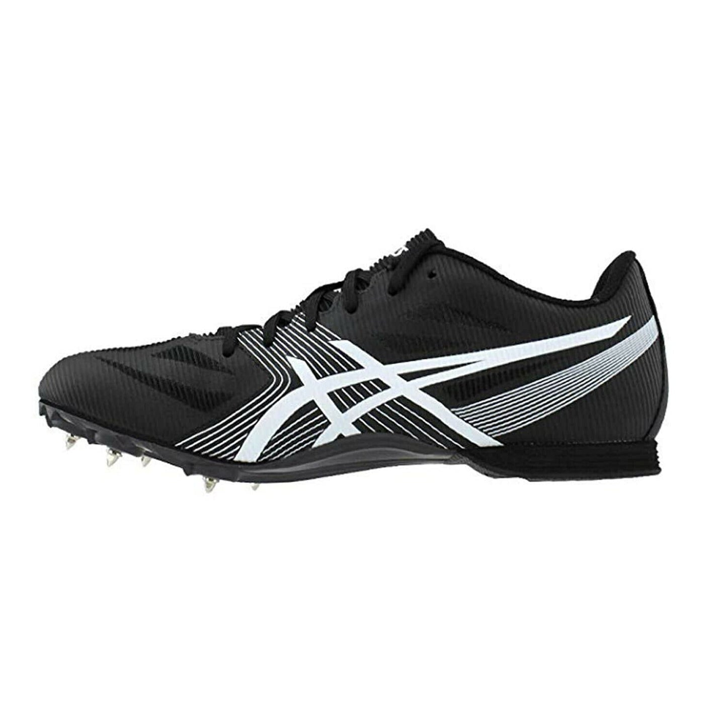 ASICS Men's Hyper MD 6 Track & Field Shoes, 10.5, BLACK/WHITE/MIDNIGHT