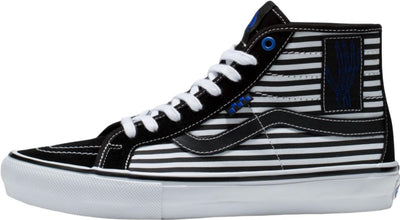 Vans - Mens Skate Sk8-Hi Decon Shoes, Color Black/White, Size: 7 D(M) US Mens
