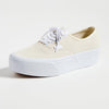 Vans Women's FU Authentic Stackform Sneakers, Essential Marshmallow, Off White, 8 Medium US