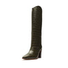 SCHUTZ Maryana Block Military Green 5 M