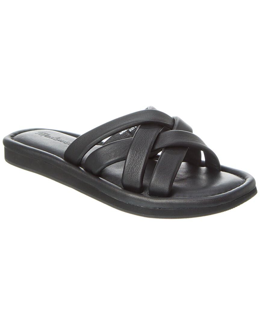 Madewell The Leeandra Slide Sandal True Black 6 M