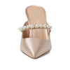 Stuart Weitzman Goldie 100 Mule Adobe 9.5 B