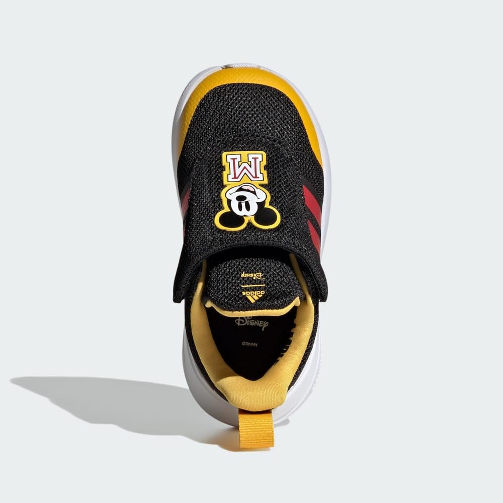 adidas Fortarun Mickey AC (Toddler) Core Black/Better Scarlet/Bold Gold 4 Toddler M