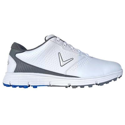Callaway Men's Balboa Sport Spikeless Waterproof Golf Shoe, 10 Medium White/Gray
