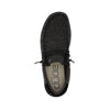 Hey Dude Men's Paul Sox Total Black Size 12 | Men’s Shoes | Men's Lace Up Loafers | Comfortable & Light-Weight