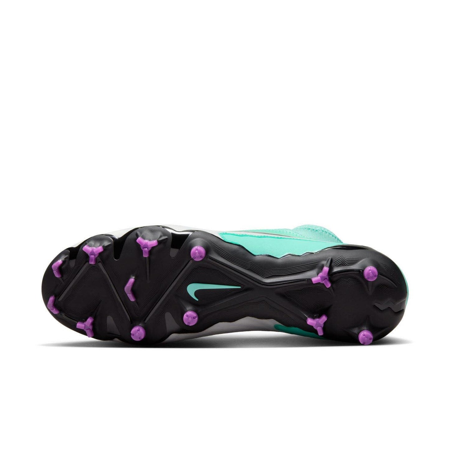 Nike Phantom GX Pro Firm-Ground High-Top Soccer Cleats (DD9465-300, Hyper Turquoise/Fuchsia Dream/White/Black) Size 6
