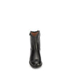 Frye Melissa Button Short 2 Boots for Women Made from Vintage Leather with Antique Silver Hardware, Leather Lining, and Leather Outsole – 7” Shaft Height, Black - 8.5M