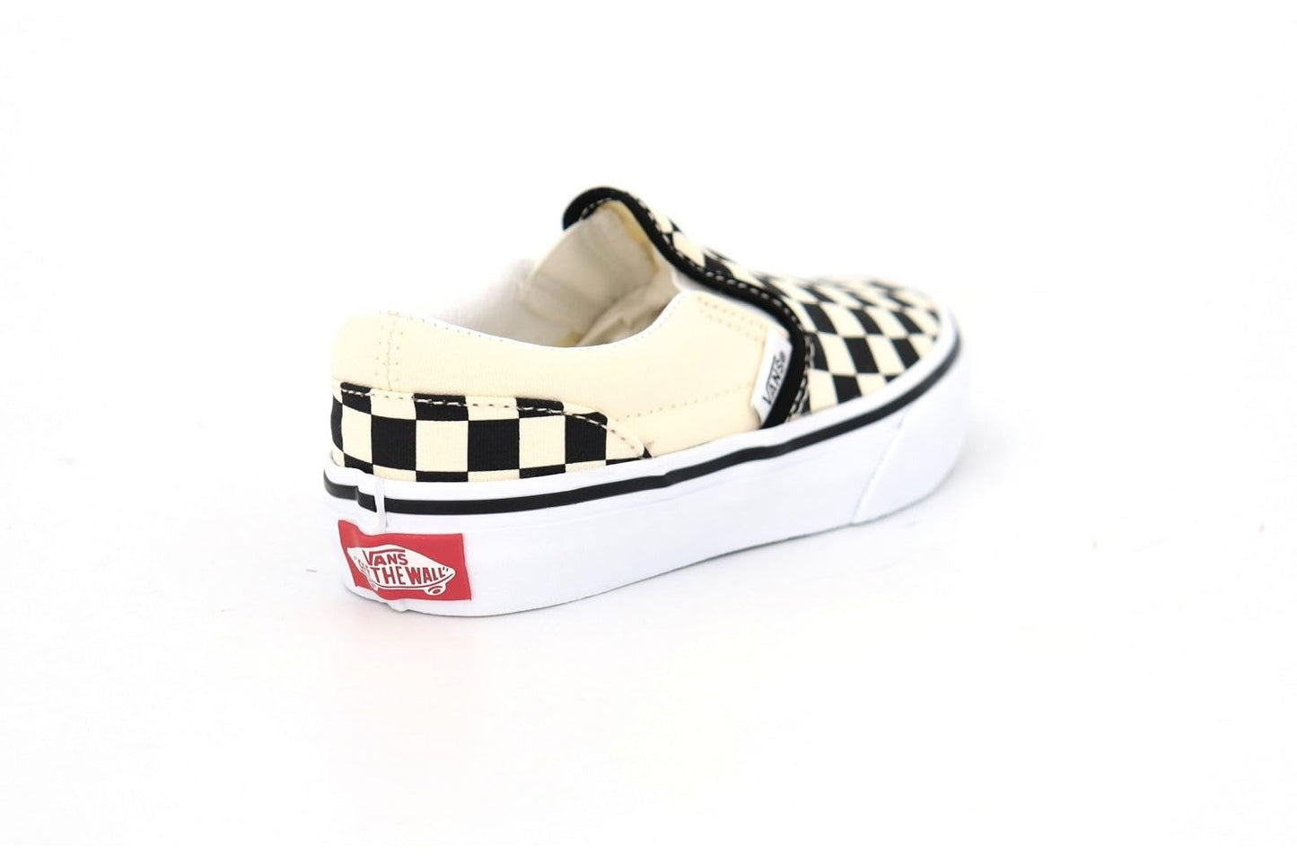 Vans Authentic Elas PS Girls Shoes Size 1.5, Color: Haribo White/Red-Beige