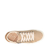 Taos Z Soul Women's Sneaker - Stylish Platform Sneaker with Removable Footbed, Arch Support, Premium Cushioning, Lace-Up Adjustability, and Easy Access Zipper Tan/Golden Tan Distressed 10 (M) US