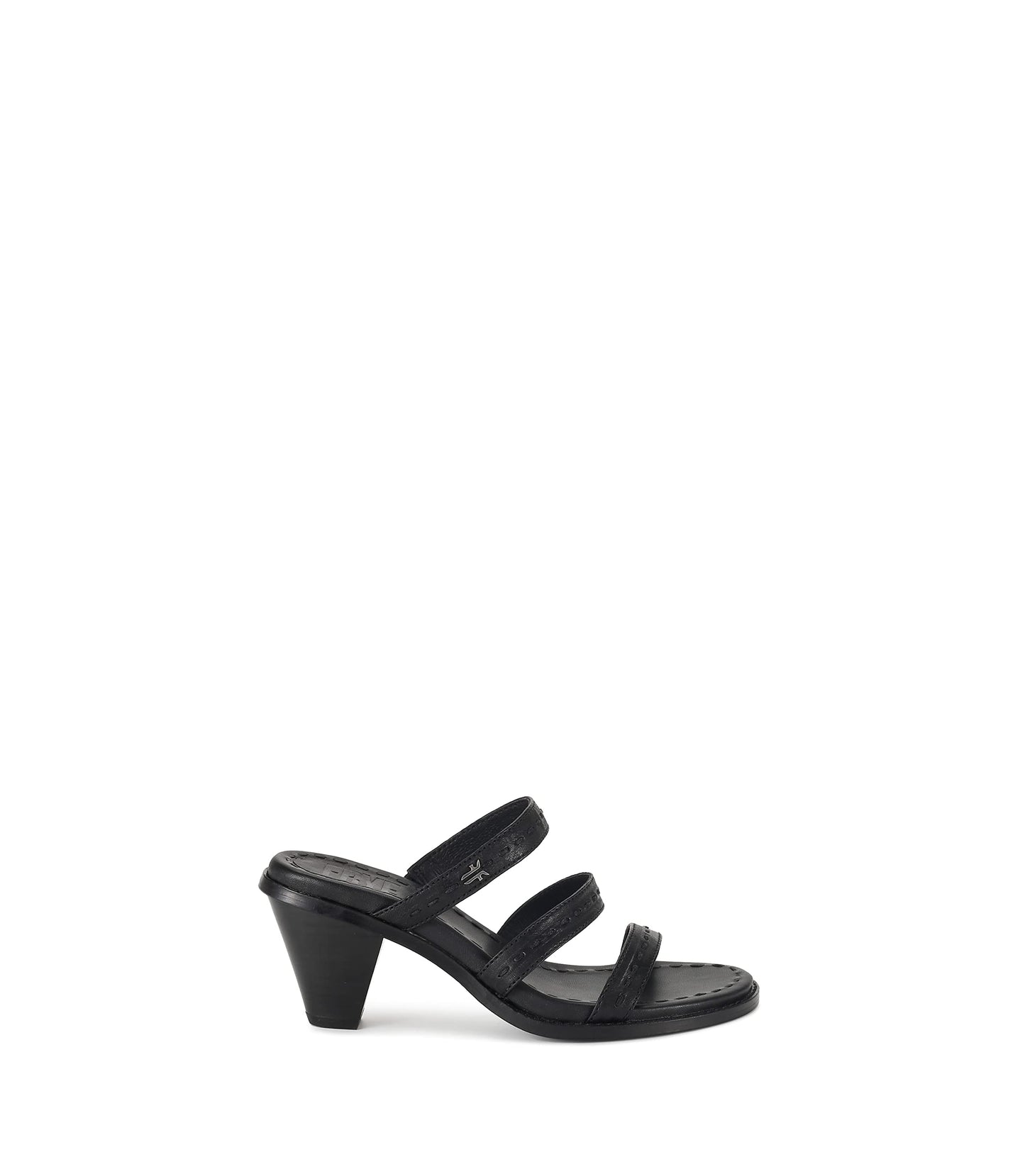 Frye Women's Estelle Strappy Slid Sandal, Black - 7M