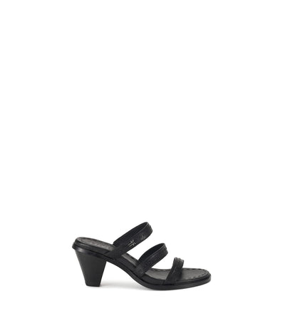 Frye Women's Estelle Strappy Slid Sandal, Black - 7M