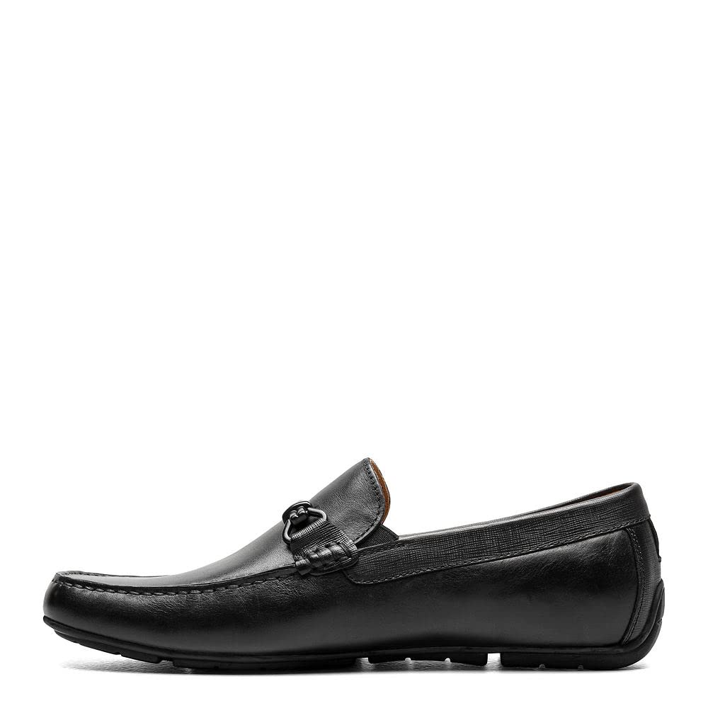 Florsheim Talladega Moc Toe Bit Driver Mens Slip On 12 DM US Black