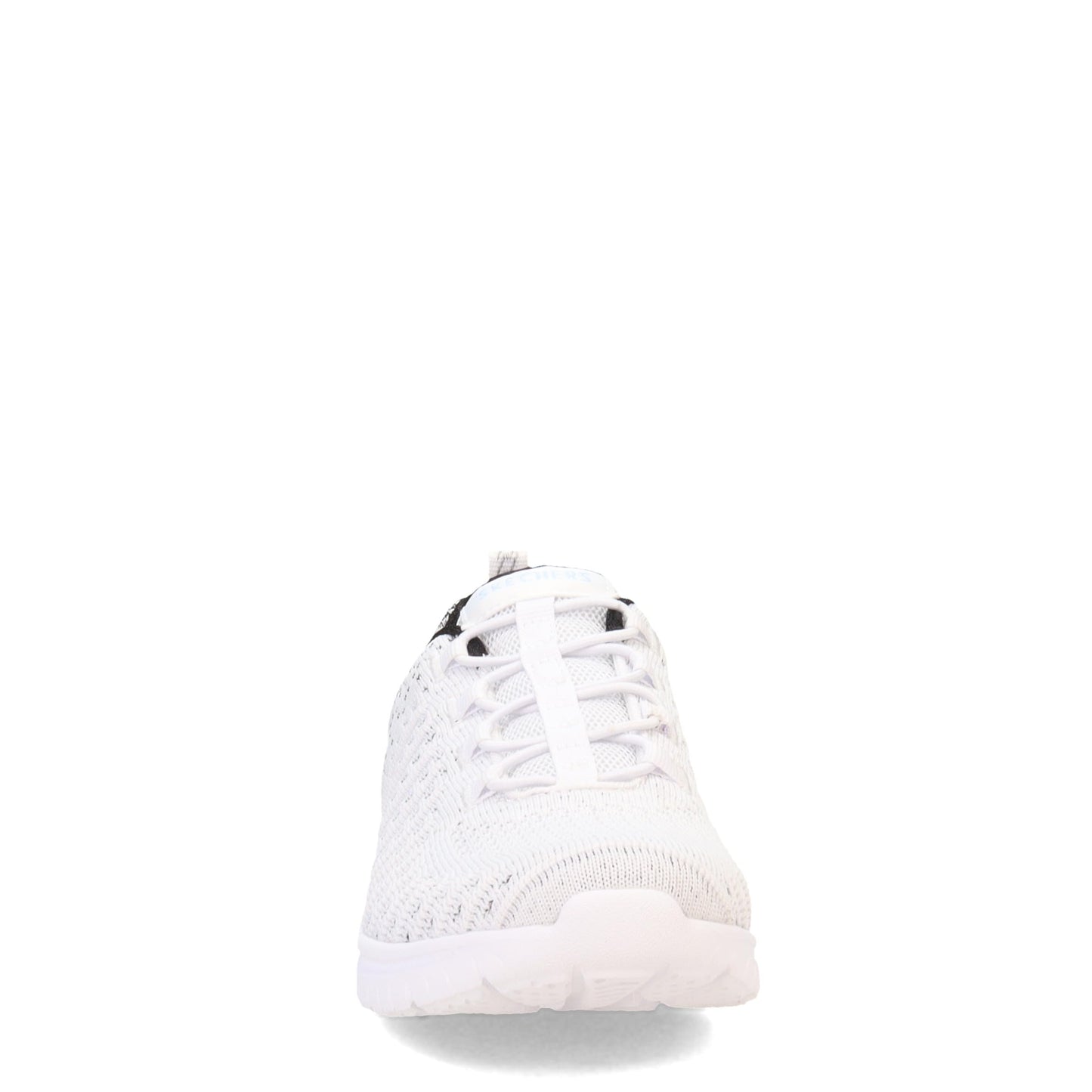 Skechers Women's Virtue, White/Black, 5.5
