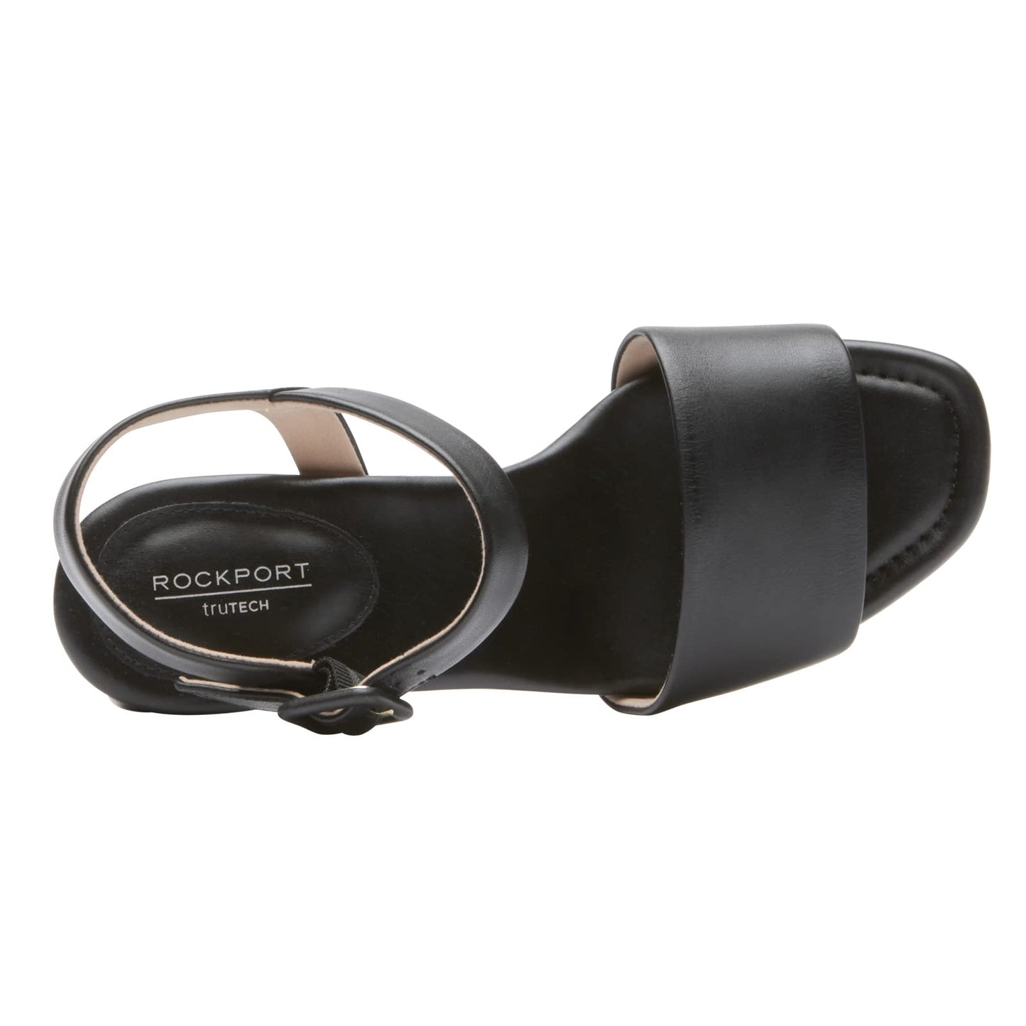Rockport Women's Farrah 2-Piece, Black Leather, 7.5