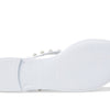 Stuart Weitzman Goldie Jelly Flip-Flop White 11 B