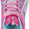 Skechers Kids Girls Heart Lights-Rainbow LUX Sneaker, Pink Multi 1, 4