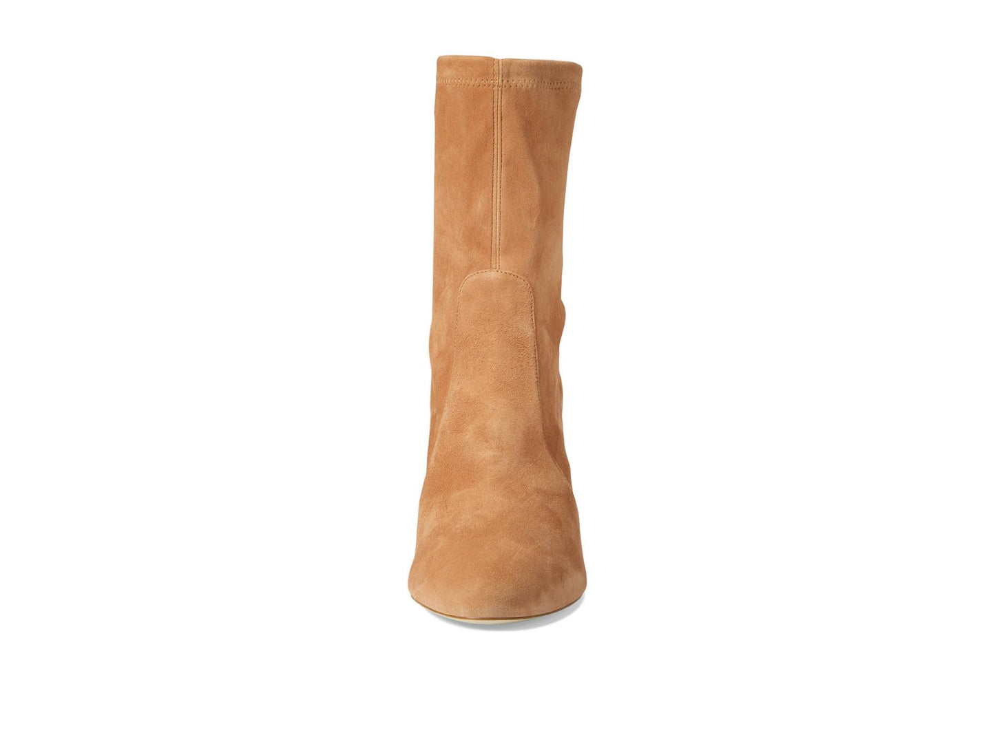 Stuart Weitzman Flareblock 85 Stretch Bootie Tan 5.5 B