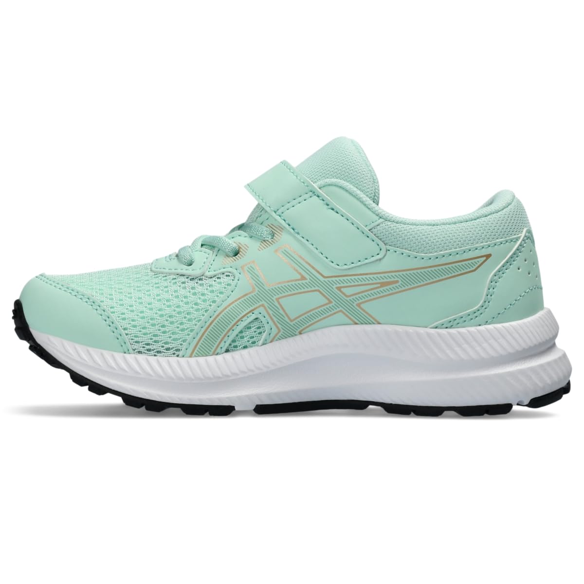ASICS Kid's Contend 8 Pre-School Running Shoes, K10, Mint Tint/Dark Mint
