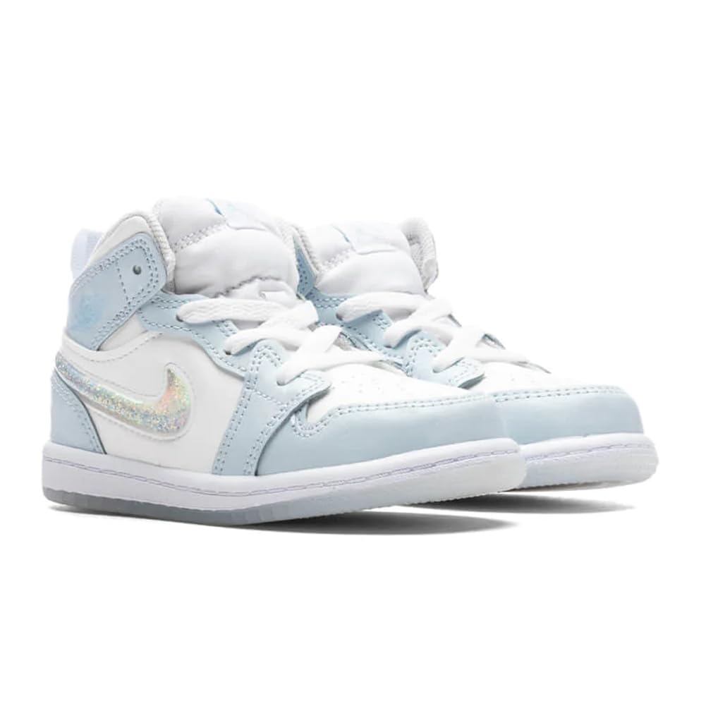 Jordan Toddler's 1 Mid SE Blue Tint/Ice Blue (FQ9116 400) - 4