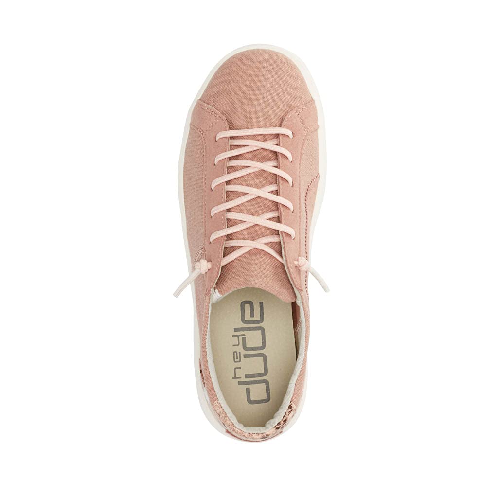 HEYDUDE Women's Karina Shoes Multiple Colors Rose Dust