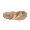 Taos Women's Lola Stone Leather Sandal 6-6.5 M US