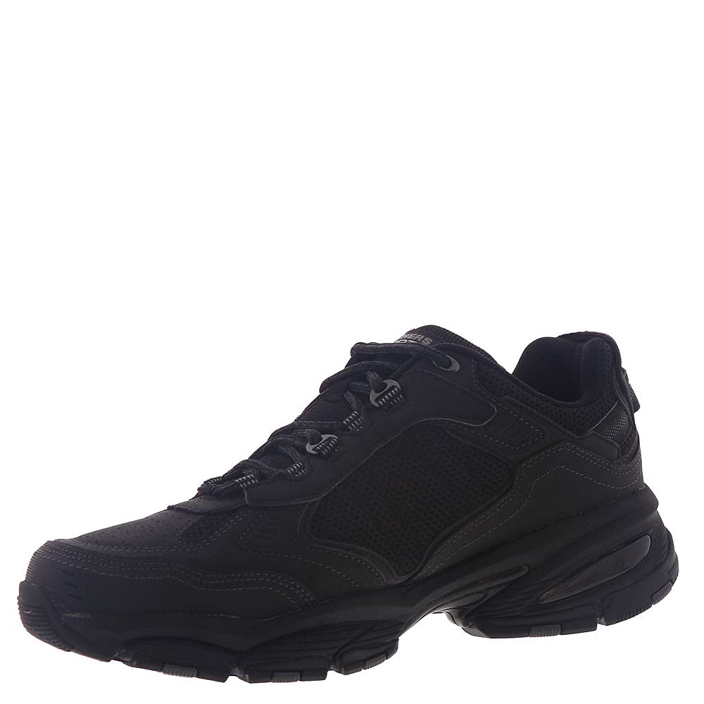 Skechers mens Skechers Men's Vigor 3.0 With Goodyear Rubber Outsole Oxford, Black, 10.5 US