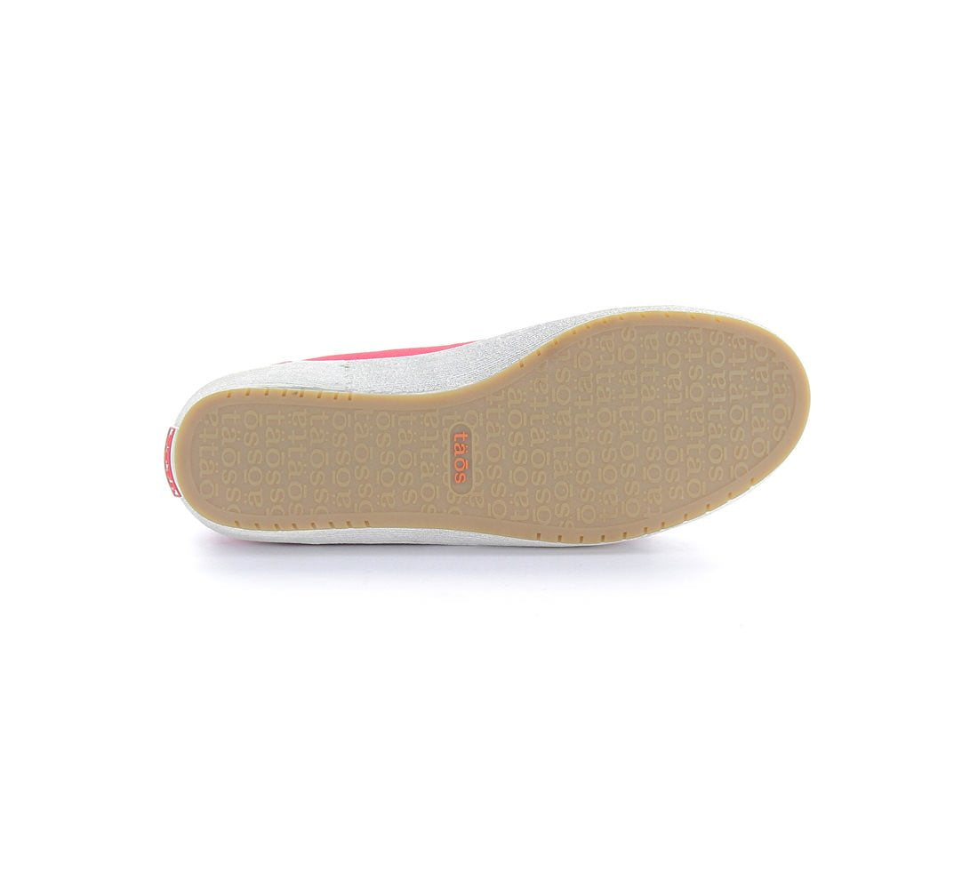 Taos Star Women's Sneaker - Iconic Style with Canvas Design for Everyday Adventures - Custom Fit Lacing and Premium Removable Footbed with Arch Support for All Day Comfort Red 8.5 M US