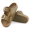 Birkenstock Women's Arizona Big Buckle Sandals, High Shine Mud Green, 11 Medium US