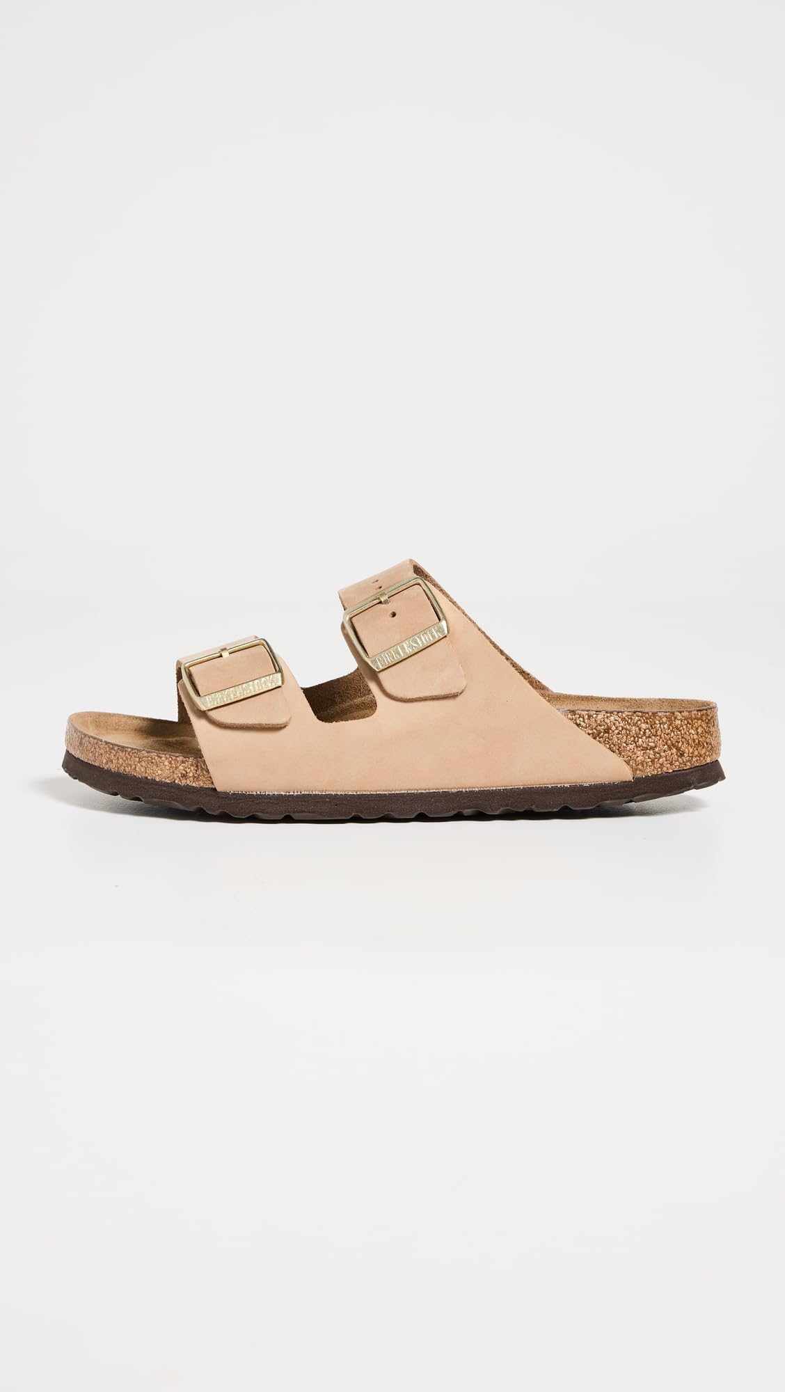 Birkenstock Women's Arizona Soft Footbed Sandals, Sandcastle, 9-9.5 Medium US
