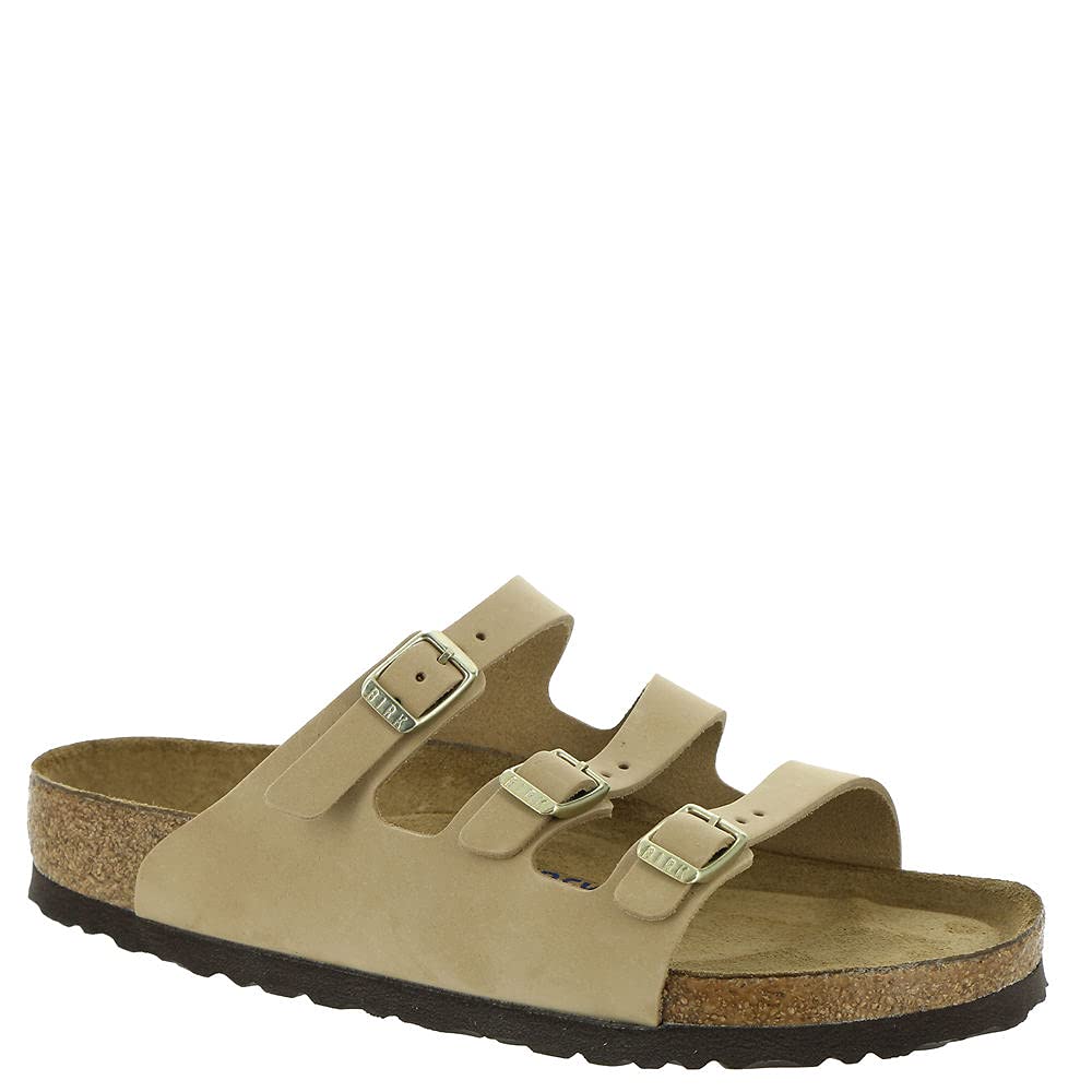 Birkenstock Women's Florida Soft Footbed Nubuck Sandals