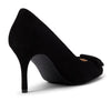 Cole Haan Women's Ina Pump (75 mm) Black Suede 7 B - Medium
