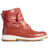 Sperry Women's Maritime Repel Snow Boot, Red Nylon, 7.5