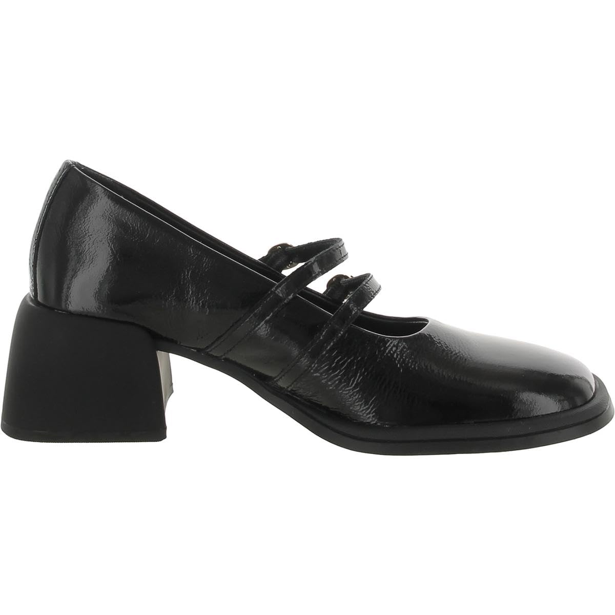 Vagabond Shoemakers Ansie Patent Leather Double Band Mary Jane Black EU 40 (US Women's 10) M