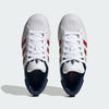 adidas Superstar (Big Kid) Footwear White/Better Scarlet/Night Indigo 4.5 Big Kid M