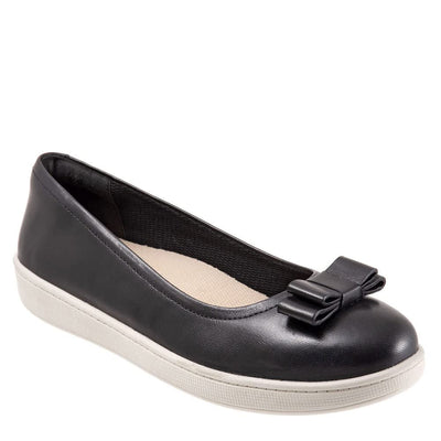 Trotters Women's Flats, Black, 6 Wide