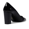 Stuart Weitzman Stuart 85 Block Pump Black 9 B