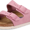 Birkenstock Women's, Arizona Soft Footbed Sandal - Narrow Width Orchid