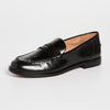Madewell Women's Billie Clean Loafers, True Black, 5 Medium US