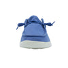 Hey Dude Women's Wendy Blue Nautical Size 8 | Women’s Shoes | Women’s Lace Up Loafers | Comfortable & Light-Weight