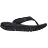 HOKA ONE ONE Men's Ora Recovery Flip 2 Sandals Black/Dark Gull Gray 9