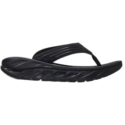 HOKA ONE ONE Men's Ora Recovery Flip 2 Sandals Black/Dark Gull Gray 9