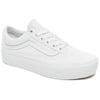 Vans Old Skool Platform True White Men's 10, Women's 11.5